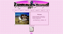 Desktop Screenshot of kenosha.samoyed.org